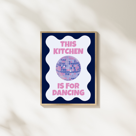 Funny Kitchen Quote Print | Wall Decor