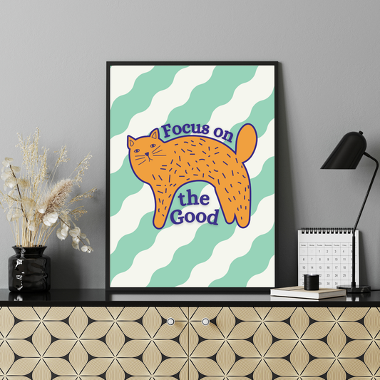 Focus on the Good – Digital Wall Art