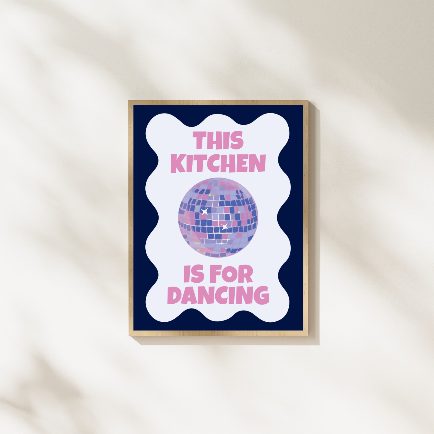 Funny Kitchen Quote Print | Aesthetic Home Decor