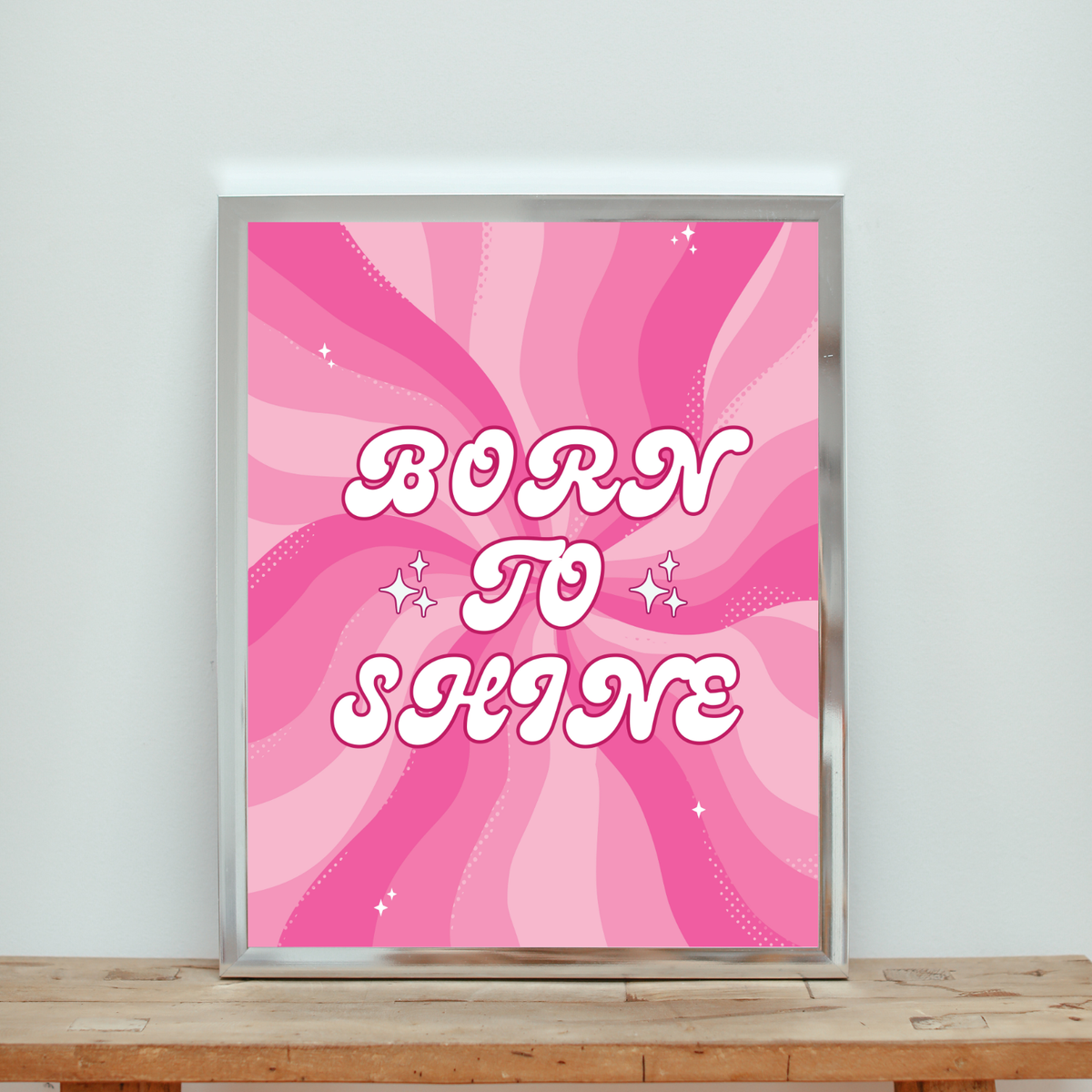 Born to Shine I Groovy Wall Art