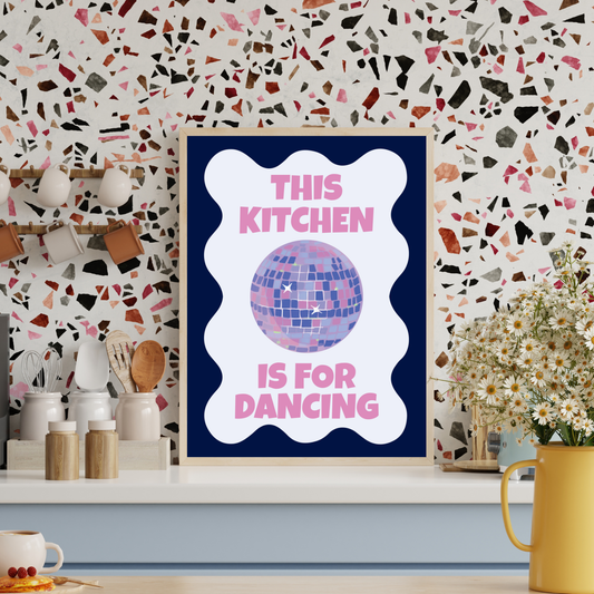 Funny Kitchen Quote Print | Aesthetic Home Decor