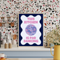 Funny Kitchen Quote Print | Aesthetic Home Decor