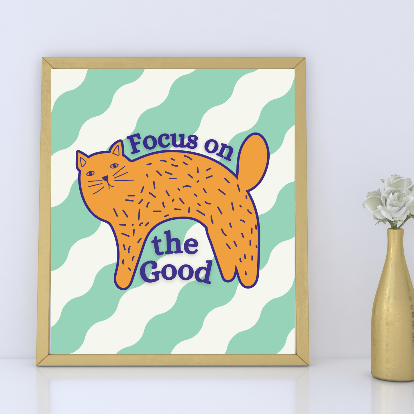 Focus on the Good – Digital Wall Art